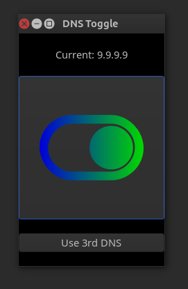 dns toggle screenshot